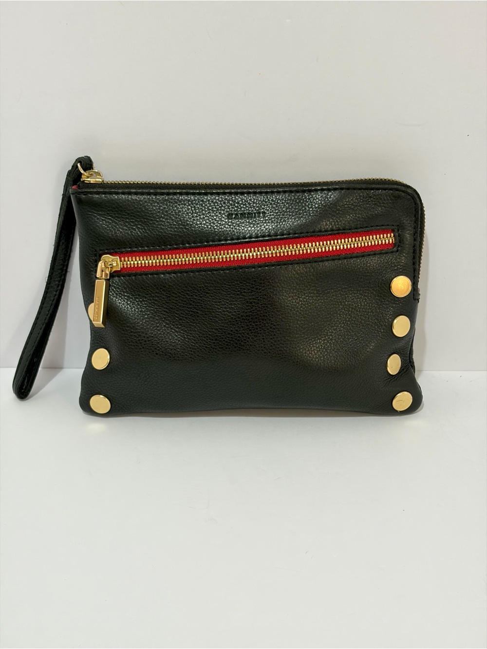 Hammitt Nash Small Crossbody/Wristlet In Black With Bushed Gold Hardware
